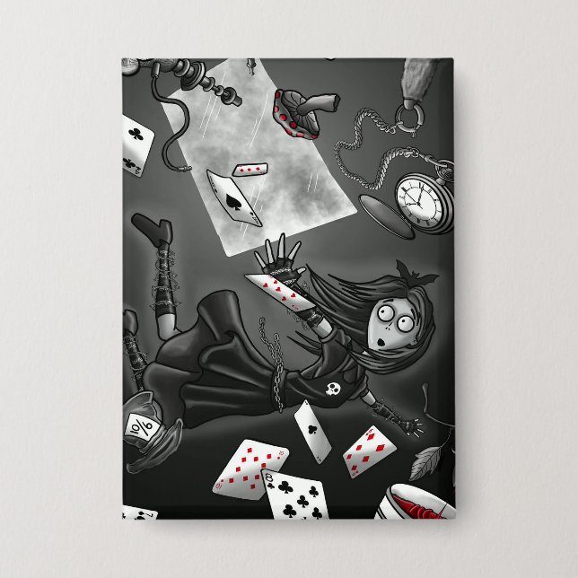 Chapa The Dark Mirror collector pin 3 (Anverso)