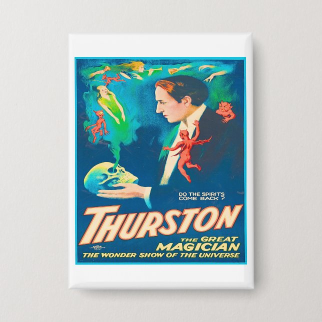 Chapa Thurston El Gran Anuncio Mágico (Anverso)