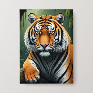 Chapa Tigre majestuoso en la selva