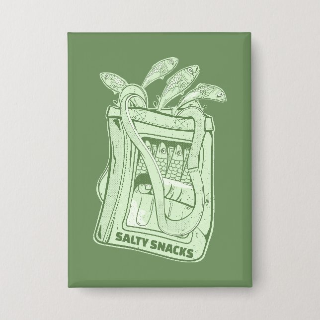 Chapa Tonelada de tentempié salado de sardinas (Anverso)