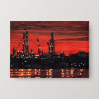 Torres Petroleras por la Noche