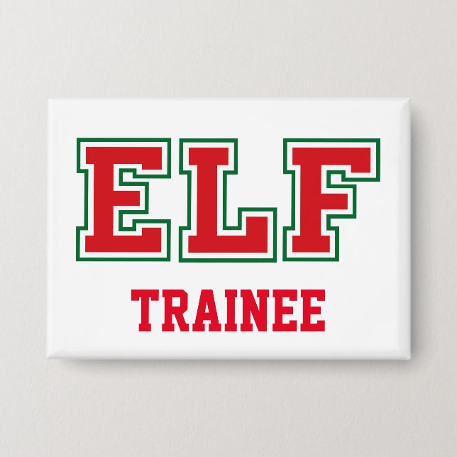 CHAPA TRAINEE NAVIDADES ELF (Anverso)