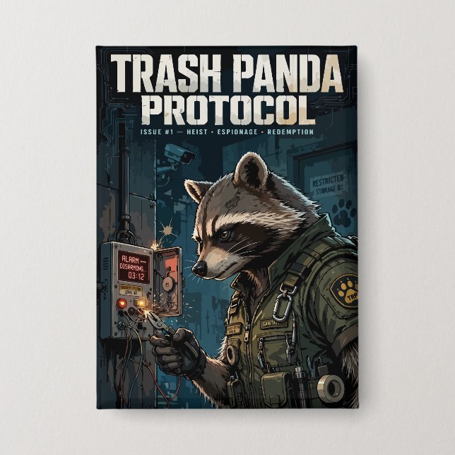 Chapa Trash Panda Protocol (Anverso)