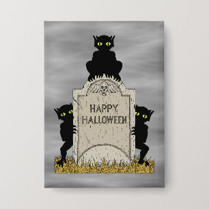 Chapa Tres duendes Feliz Halloween