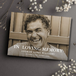 Chapa Tributo al funeral de personalizado