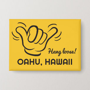 Chapa Ubicación del personalizado, Shaka de texto y colo