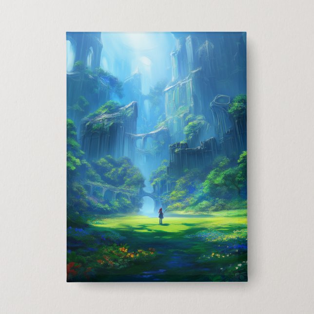 Chapa Un soplo de paz (Anverso)