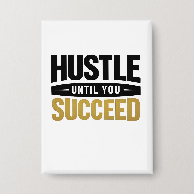 Chapa Until You Succeed – Minimal Gold Motivation Design (Anverso)