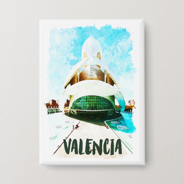 Chapa Valencia España Palau de les Arts Reina Sofía (Anverso)