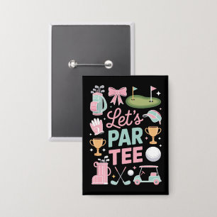 Chapa Vamos Par Tee Golf Coqueta Regalos para Amantes de