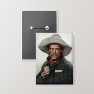 Chapa Vaquero Español en Salón del Viejo Oeste