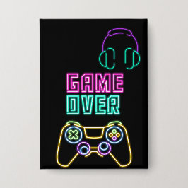 Chapa Videojuego de Guay Neon.