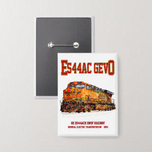 Chapa Viñeta GE ES44AC GEVO Diesel Locomotora