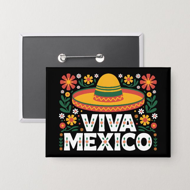 Chapa Viva México (Anverso/Reverso)