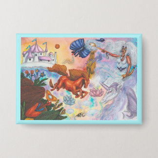 Chapa Watercolor Painting Unicorn Opal Fairy Dragon Fire