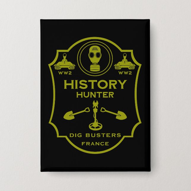 Chapa WW2 Trench Battlefield Metal Detecting Club (Anverso)