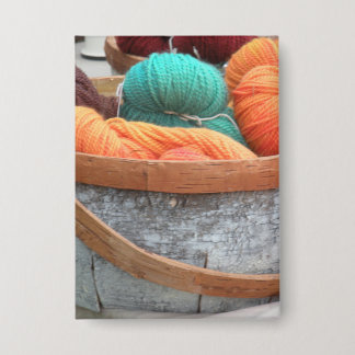 Chapa Yarn en cesta de corteza de abedul