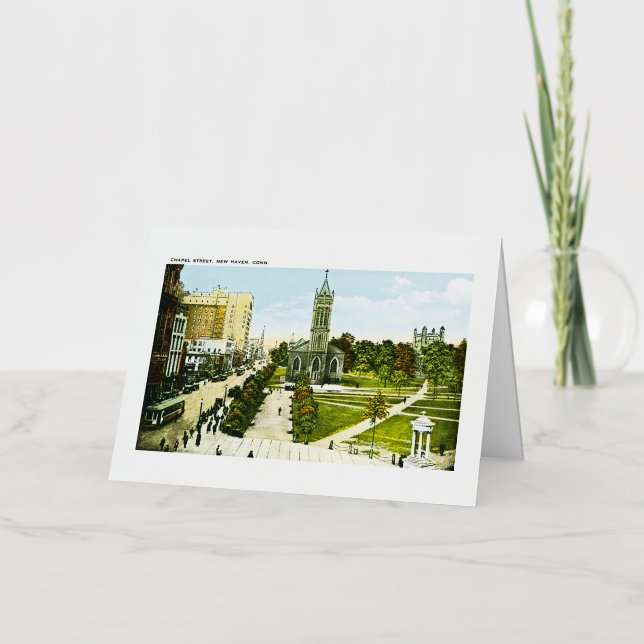 Chapel Street, New Haven, Connecticut (Anverso)