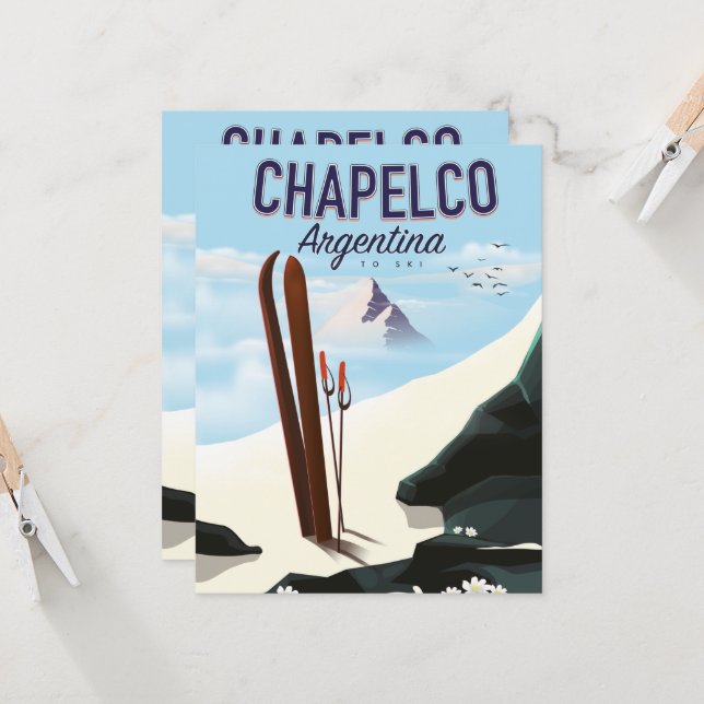 Chapelco Argentina para Esquiar (Anverso/Reverso In Situ)