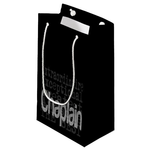 Chaplain Extraordinaire Bolsa de regalo pequeña (Angulo Anverso)