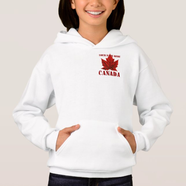 Chaqueta canadiense personalizada para niños (Anverso)