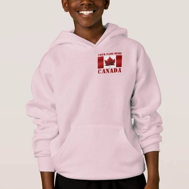 Chaqueta canadiense personalizada para niños (Anverso)