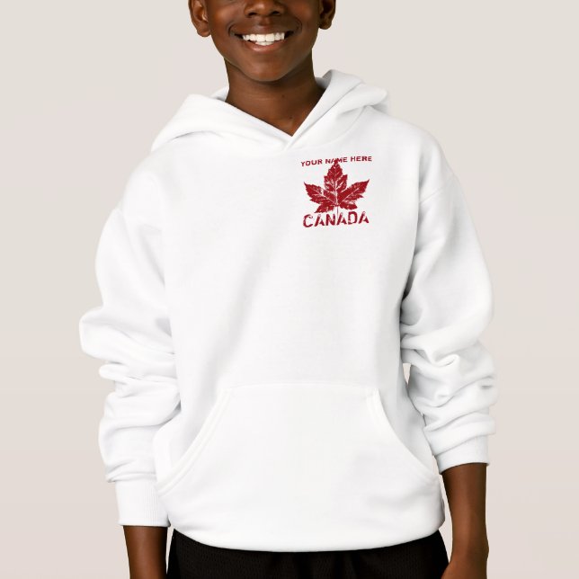 Chaqueta canadiense personalizada para niños (Anverso)