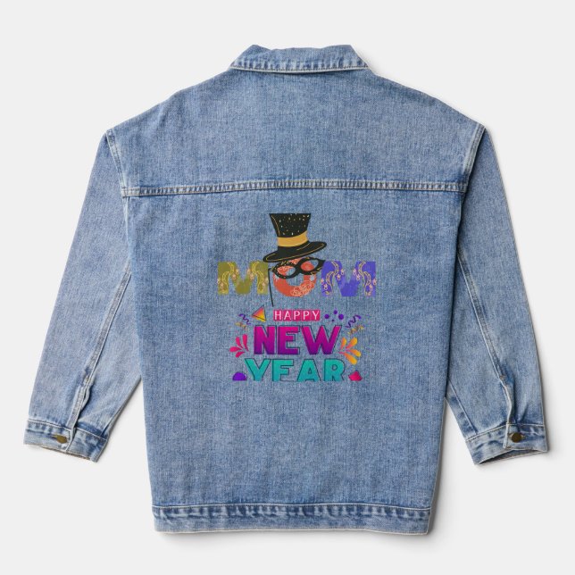 Chaqueta de Denim para navidades de regalo de mamá (Reverso )
