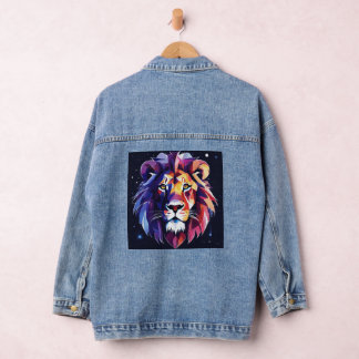 Chaqueta de diseño de leones para hombres y mujere