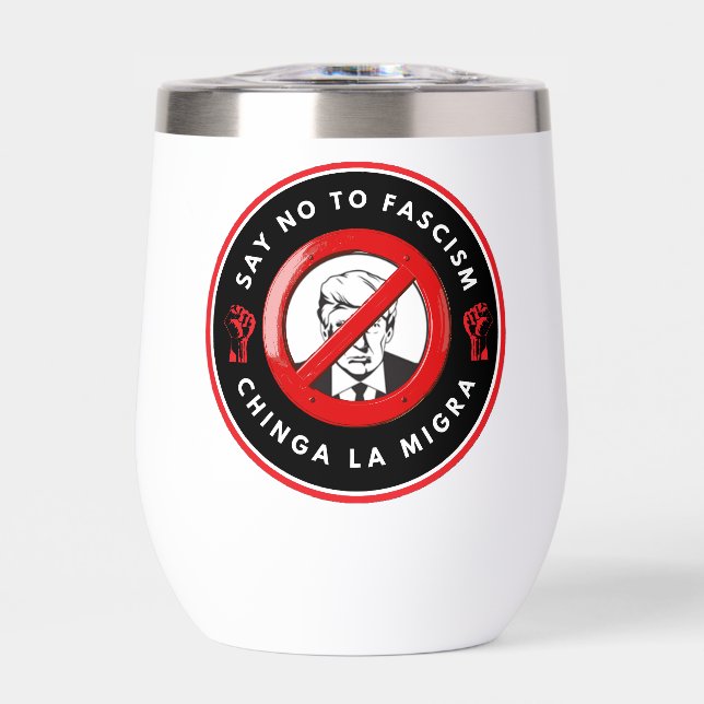 Chaqueta de mezclilla antifascista (Frente)