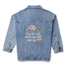 Chaqueta de regalo de novia Denim para la fiesta d