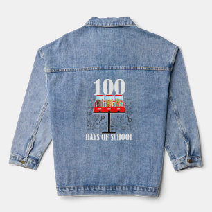 Chaqueta Vaquera 100 días de escuela Máquina Gumball 100 días de en