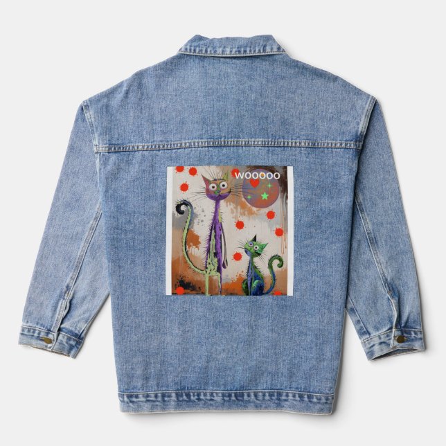 Chaqueta Vaquera 2 quitten woooo (Reverso )