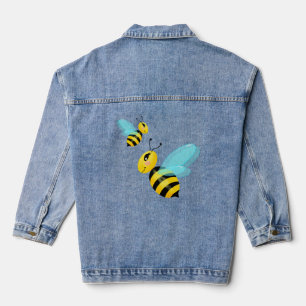 Chaqueta Vaquera abeja feliz