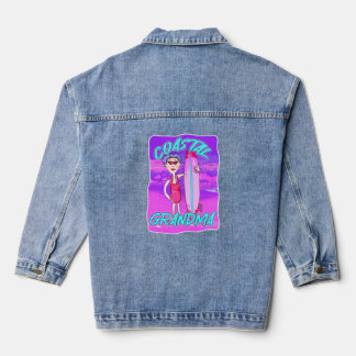 Chaqueta Vaquera Abuela costera totalmente tendencia Personalizado