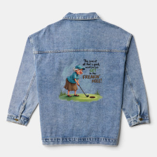 Chaqueta Vaquera Abuela fresca entra en el helado Tri-Blend S