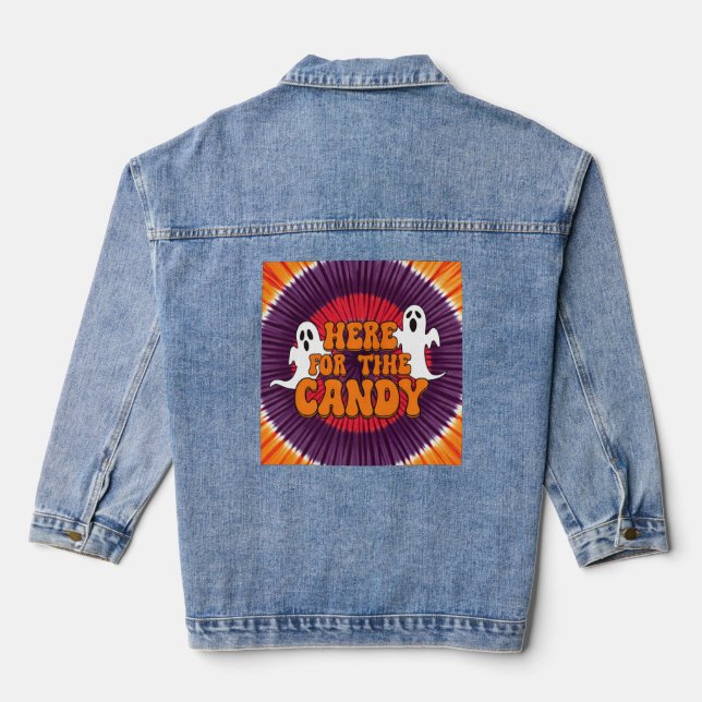 Chaqueta Vaquera "Acá por el canto" Halloween Denim Jacket (Reverso )