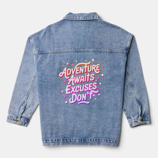 Chaqueta Vaquera Adventure Awaits Tee (Reverso )