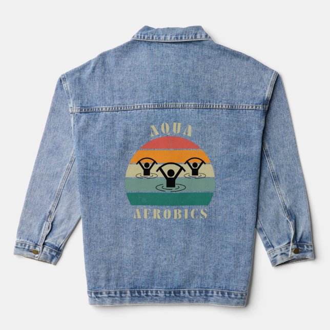 Chaqueta Vaquera aeróbic acuático (Reverso )