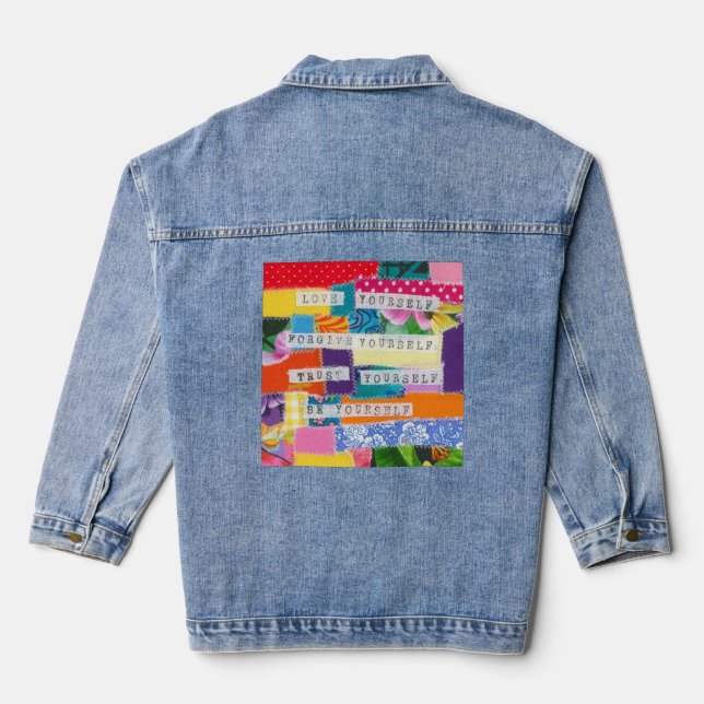 Chaqueta Vaquera Afirmaciones positivas (Reverso )