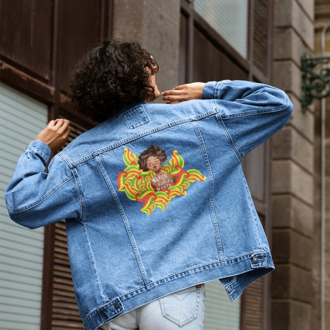 Chaqueta Vaquera Afromujer | Mes de historia negra (Subido por el creador)