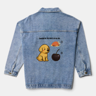 Chaqueta Vaquera Agradecimiento por el cerezo de mi vida - Perro li