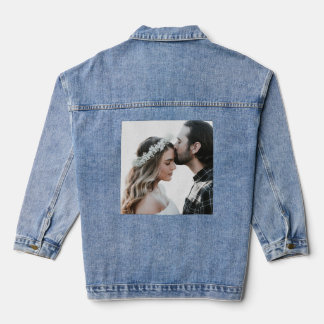 Chaqueta Vaquera Agrega tu propia foto personalizada