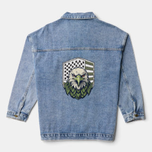 Chaqueta Vaquera Águila Americana Patriótica