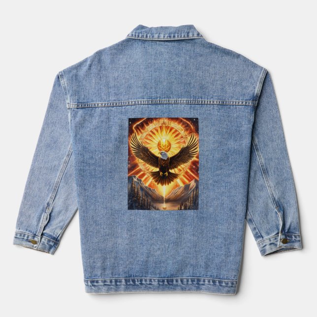 Chaqueta Vaquera Aguila dorada Denim Jacket (Reverso )