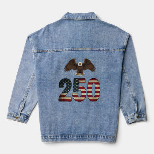 Chaqueta Vaquera Águila Patriótica 250 Semicuincuentenario USA
