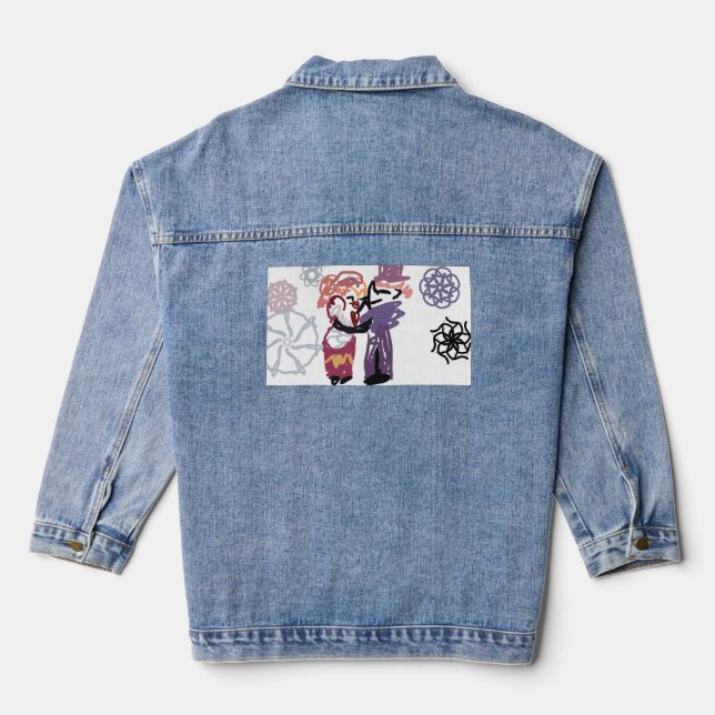 Chaqueta Vaquera Alegría de San Valentín (Reverso )