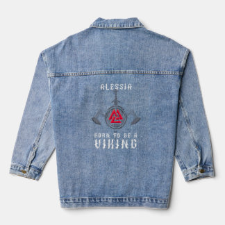 Chaqueta Vaquera Alessia Nació Para Ser Un Personalizado Viking