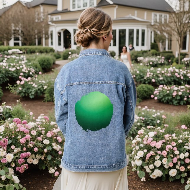Chaqueta Vaquera Aliento de Jade (Reverso Boda)