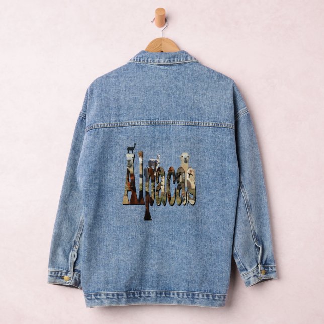 Chaqueta Vaquera Alpacas El Nombre, Damas Denim Jacket (Hangar)